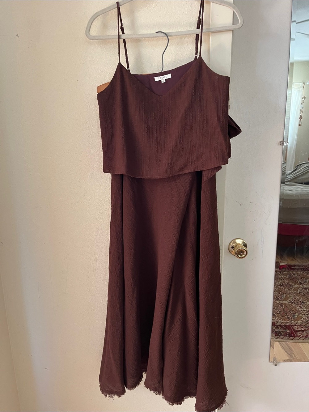 Sabel Top and Salerno Wrap Skirt Set in Lava Rock - Z Supply